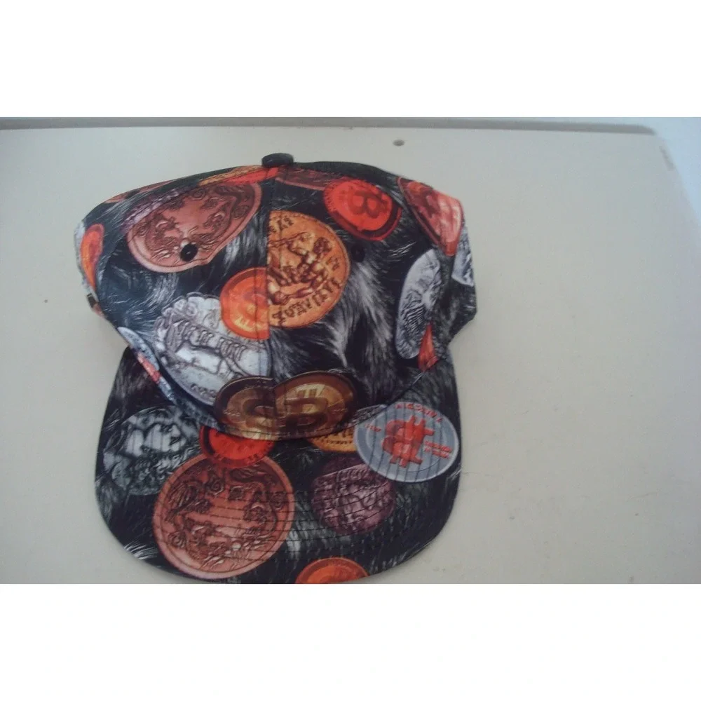 COINS COIN Snapback BEACH GOLF DEADSTOCK‎ HAT CAP VINTAGE H2